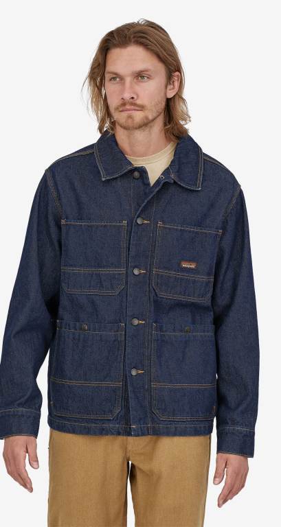 Abrigos Patagonia Hemp Denim Chore Hombre Hemp | FC4pjvWN