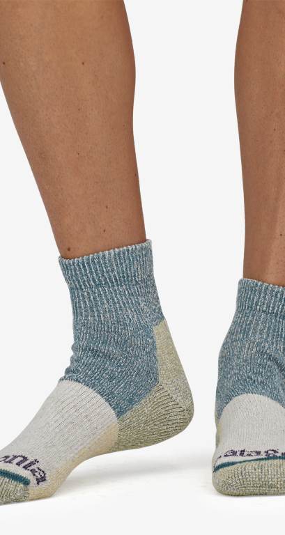 Calcetines Patagonia Hemp Quarter Unisex Kaki | MD96A3Bi