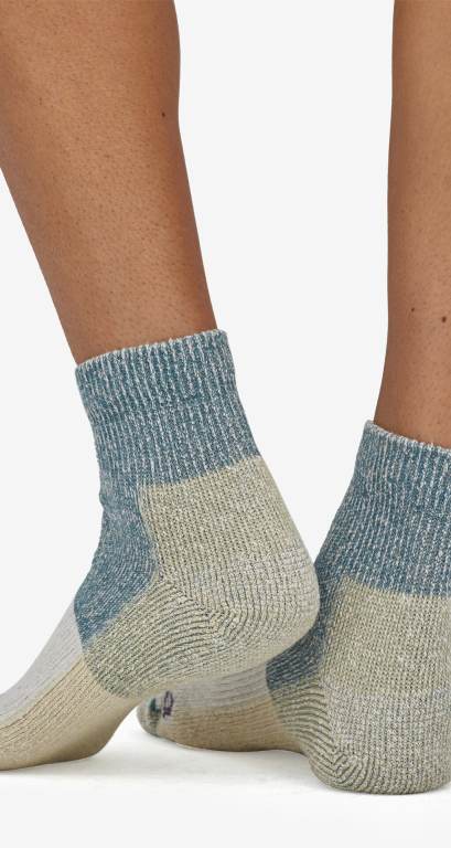 Calcetines Patagonia Hemp Quarter Unisex Kaki | MD96A3Bi