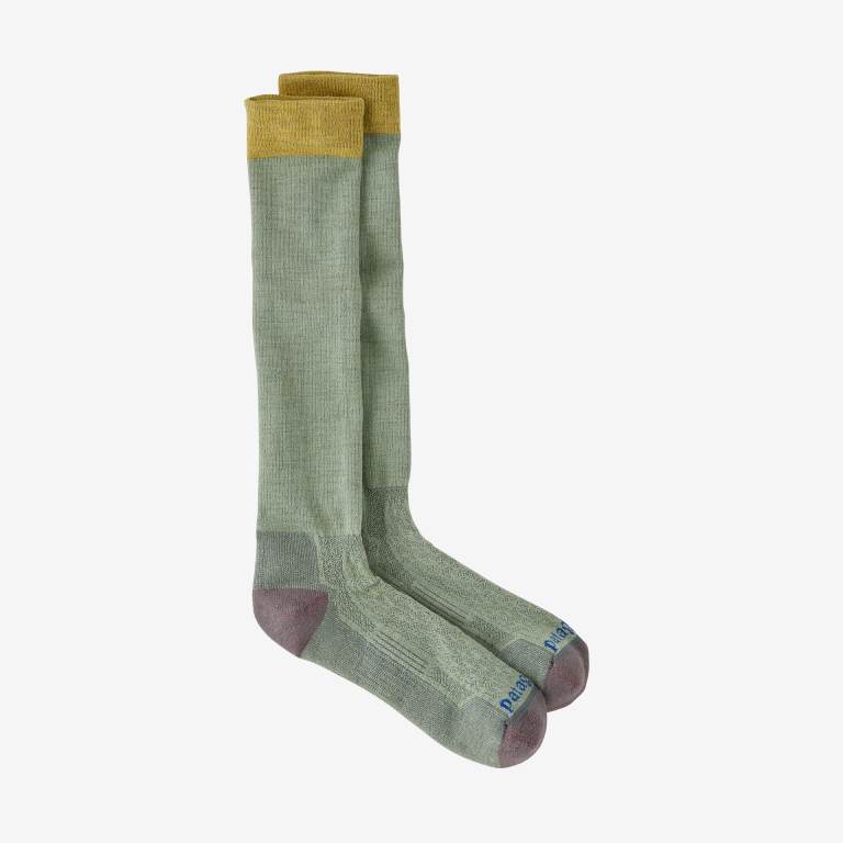 Calcetines Patagonia Lana Knee Unisex Verdes | 2Lj3wZLc