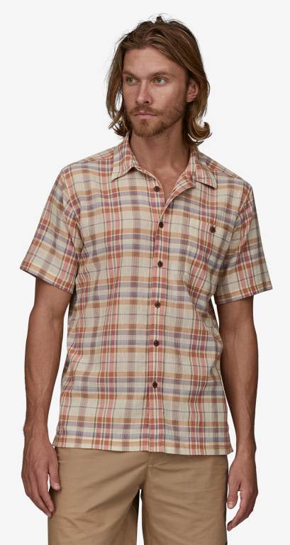 Camisas Patagonia A/CÂ® Button Up Hombre Coral | U5OBTctP