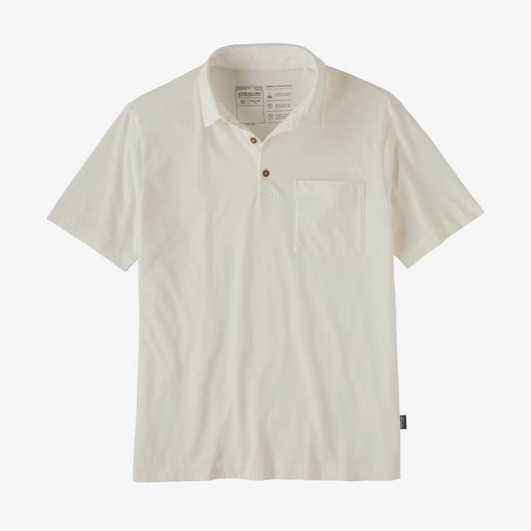 Camisas Patagonia Algodon in Conversion Ligeros Polo Hombre Blancos | WJXry3DZ