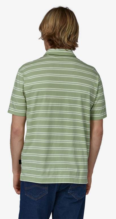 Camisas Patagonia Algodon in Conversion Ligeros Polo Hombre Stripes/Green | twQrP4y3