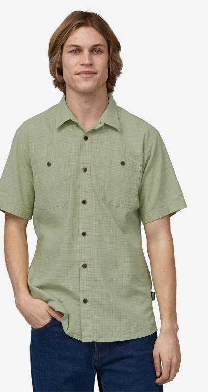 Camisas Patagonia Back Step Everyday Hombre Verdes | 0pUTP5kU