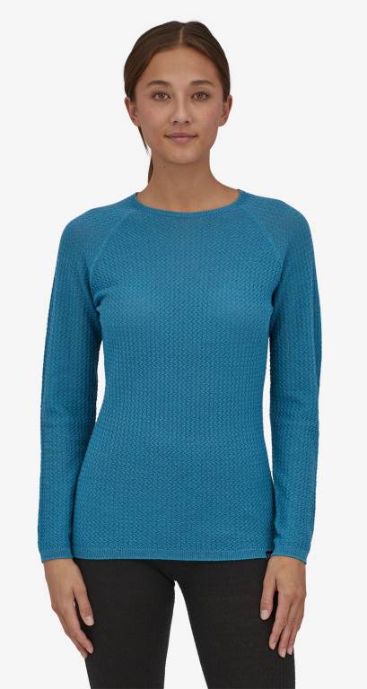 Camisas Patagonia CapileneÂ® Air - Baselayer Mujer Azules | KY9Ykeee