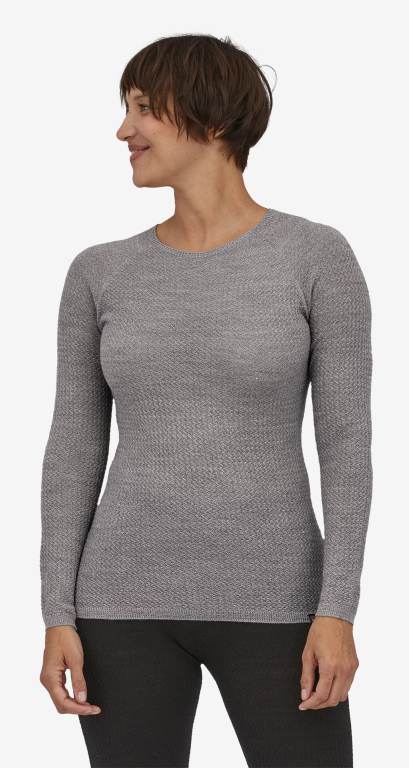 Camisas Patagonia CapileneÂ® Air - Baselayer Mujer Grises | PnLOJs3I