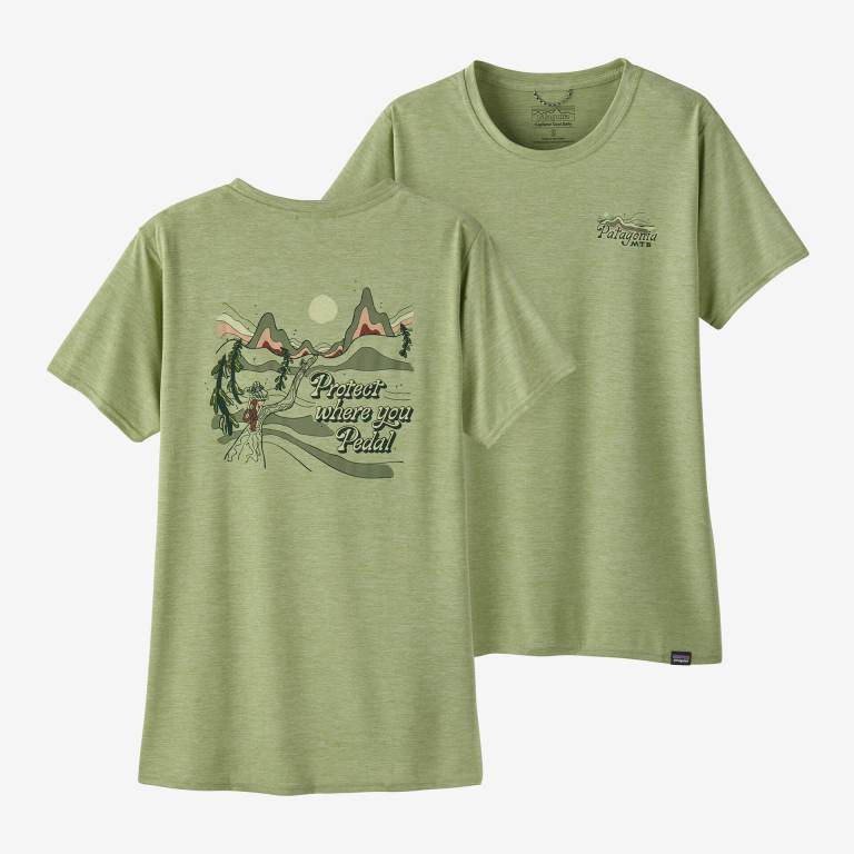 Camisas Patagonia CapileneÂ® Cool Daily Estampados - Lands Mujer Verdes | JQt28TWl