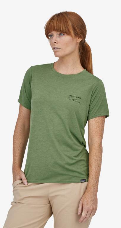 Camisas Patagonia CapileneÂ® Cool Daily Estampados Mujer Verdes | NaN4hx04