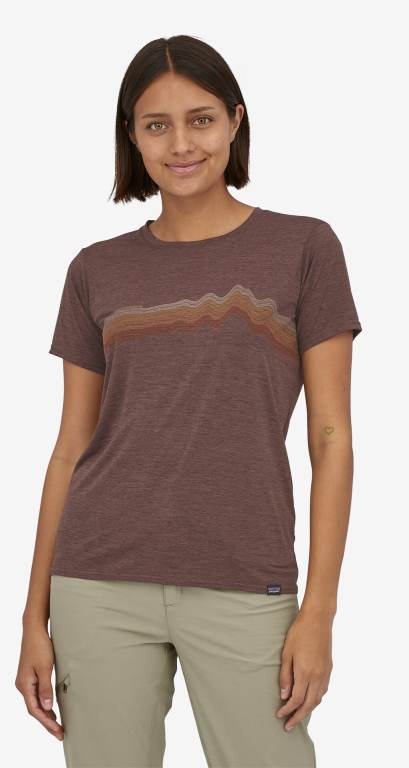 Camisas Patagonia CapileneÂ® Cool Daily Estampados Mujer Stripes/Brown | NcA9oPD9