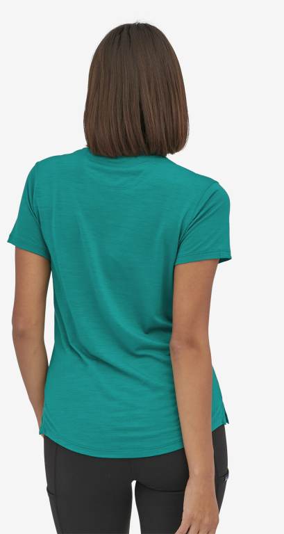 Camisas Patagonia CapileneÂ® Cool Merino Estampados Mujer Verdes | 4gpKYSgj