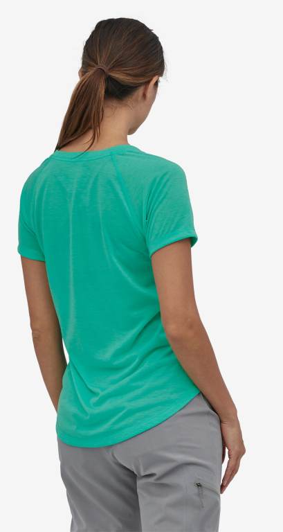 Camisas Patagonia CapileneÂ® Cool Trail Mujer Turquesa | 0qWFUhNo