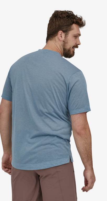 Camisas Patagonia CapileneÂ® Cool Trail Henley Hombre Azul Marino | 5LgBRSuF