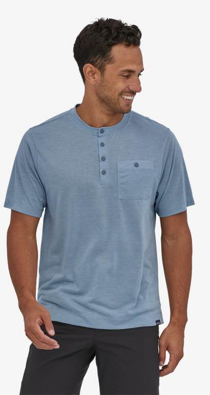 Camisas Patagonia CapileneÂ® Cool Trail Henley Hombre Grises Claro | No6IRmdV