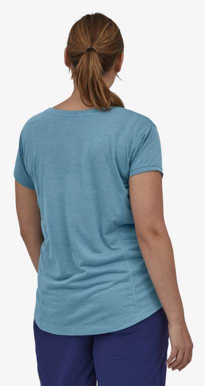 Camisas Patagonia CapileneÂ® Cool Trail Henley Mujer Azul Marino | l76jFTCC