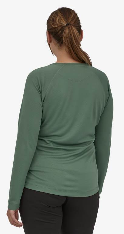 Camisas Patagonia CapileneÂ® Midweight Baselayer Crewneck Mujer Rojos | DQspuarM