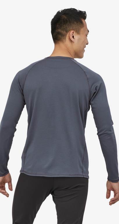 Camisas Patagonia CapileneÂ® Midweight Baselayer Crewneck Hombre Azules | HbMD4KNB