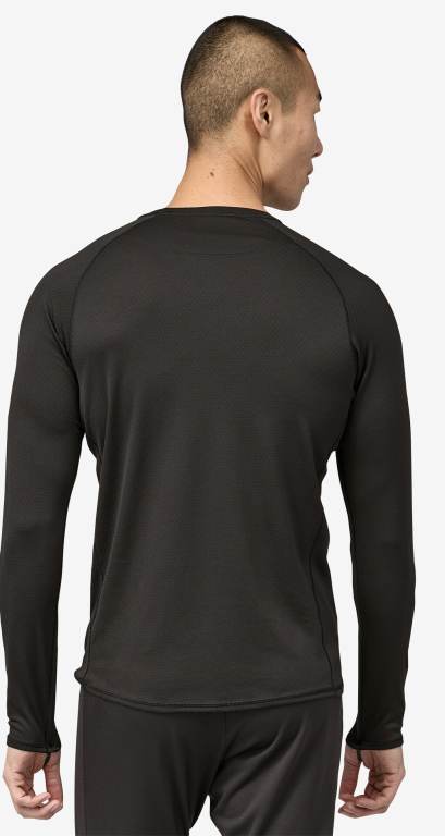 Camisas Patagonia CapileneÂ® Midweight Baselayer Crewneck Hombre Negros | yqNMp69K