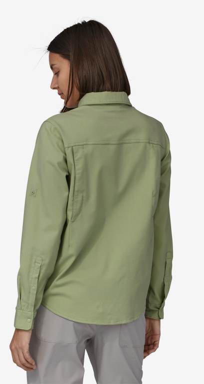 Camisas Patagonia Early Rise Stretch Mujer Verdes | 2S5VTfb5