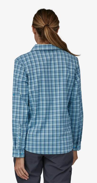 Camisas Patagonia Early Rise Stretch Mujer Azules | gHBYXCeg