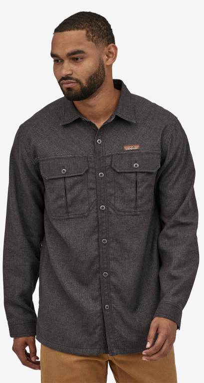 Camisas Patagonia Farrier's Trabajo Hombre Negros | aGyxqt7C