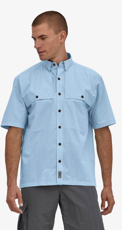 Camisas Patagonia Island Hopper Hombre Azules | kkoCPbbJ