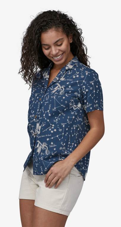 Camisas Patagonia Ligeros PatalohaÂ® Mujer Marrom | OKM3batP