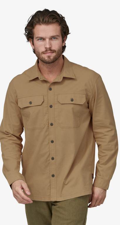 Camisas Patagonia Light Farrier's Trabajo Hombre Marrom | MeDshCD3