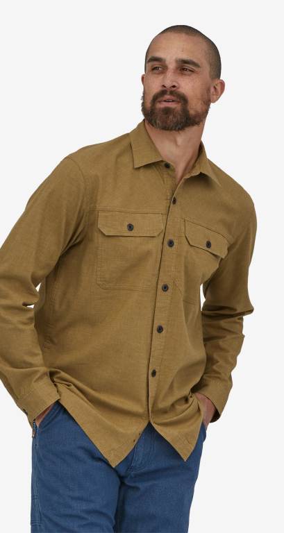 Camisas Patagonia Light Farrier's Trabajo Hombre Kaki | dBKwYltm