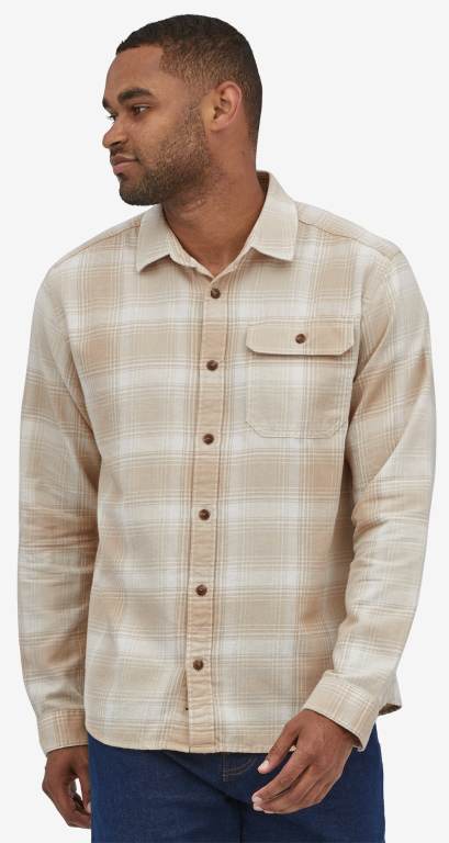 Camisas Patagonia Long-Sleeved Algodon in Conversion Fjord Flannel Hombre Marrom | 2tn6PExv