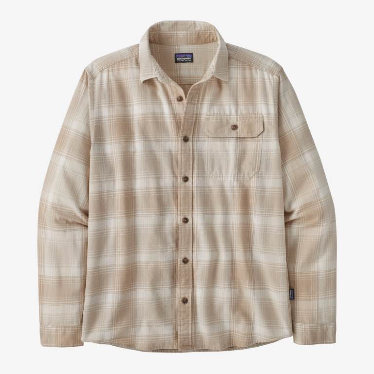 Camisas Patagonia Long-Sleeved Algodon in Conversion Fjord Flannel Hombre Marrom | 2tn6PExv