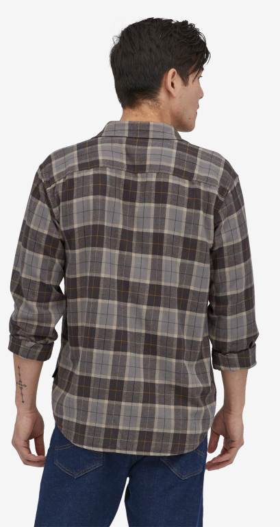 Camisas Patagonia Long-Sleeved Algodon in Conversion Fjord Flannel Hombre Grises | B5K7Minc