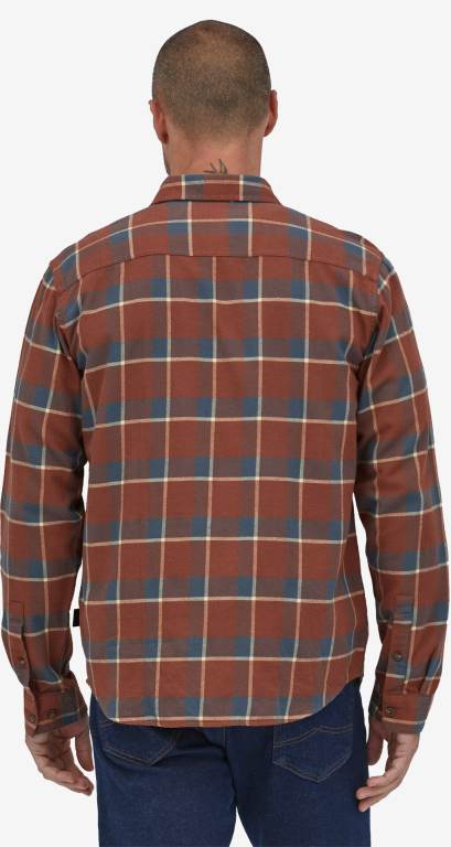 Camisas Patagonia Long-Sleeved Algodon in Conversion Fjord Flannel Hombre Marrom | cmjZLQuK