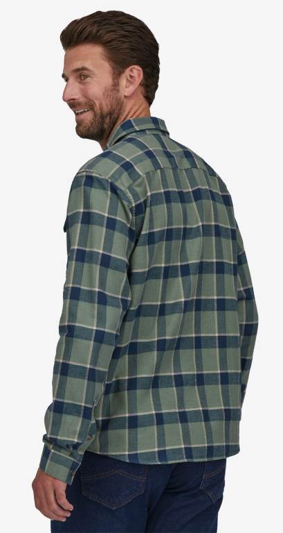 Camisas Patagonia Long-Sleeved Algodon in Conversion Fjord Flannel Hombre Verdes | xn7DS2zf