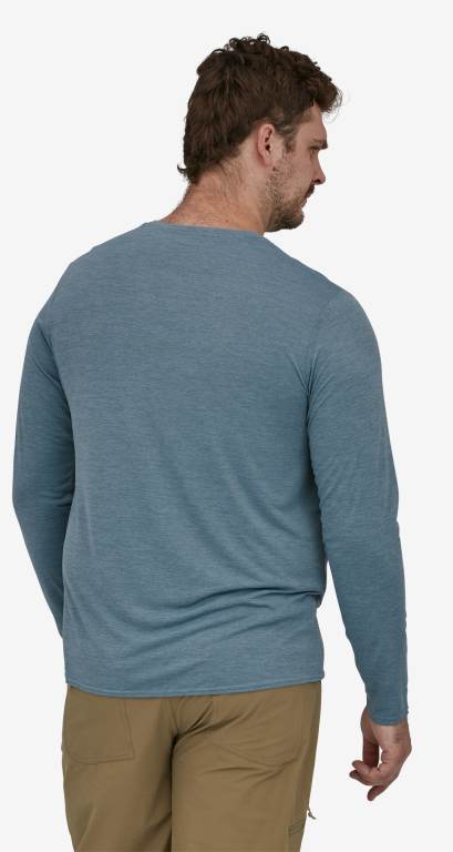 Camisas Patagonia Long-Sleeved CapileneÂ® Cool Daily Estampados Hombre Grises | 1XbZklSF