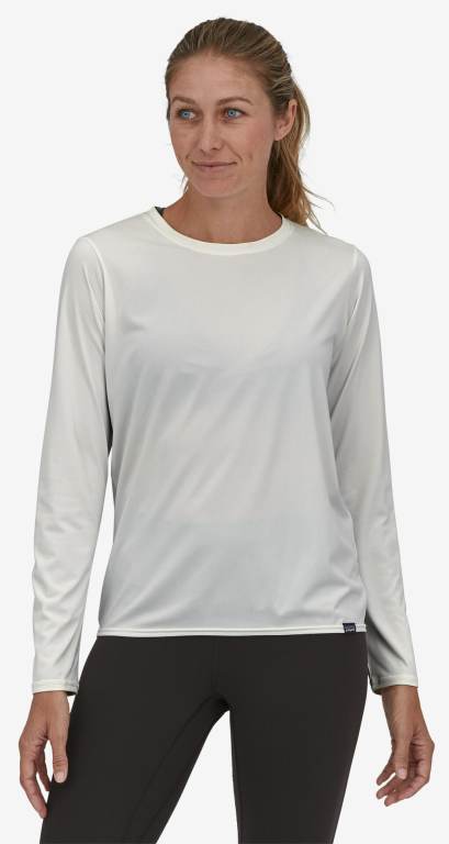 Camisas Patagonia Long-Sleeved CapileneÂ® Cool Daily Mujer Blancos | 36OgPIx3