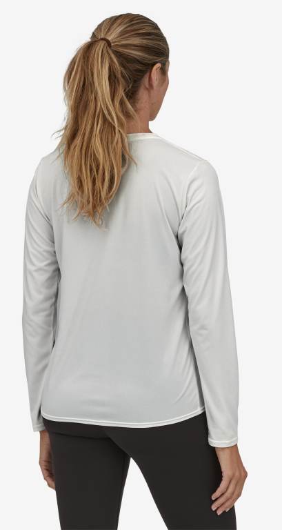 Camisas Patagonia Long-Sleeved CapileneÂ® Cool Daily Mujer Blancos | 36OgPIx3