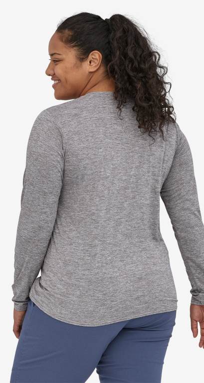 Camisas Patagonia Long-Sleeved CapileneÂ® Cool Daily Mujer Blancos | 36OgPIx3