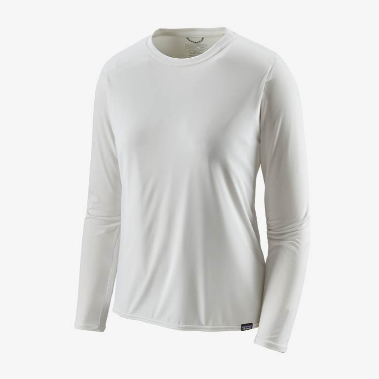 Camisas Patagonia Long-Sleeved CapileneÂ® Cool Daily Mujer Blancos | 36OgPIx3