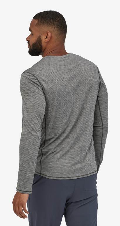 Camisas Patagonia Long-Sleeved CapileneÂ® Cool Ligeros Hombre Grey/Grey | 6TunGOYr