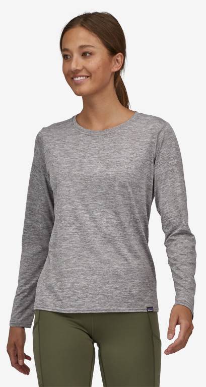 Camisas Patagonia Long-Sleeved CapileneÂ® Cool Daily Mujer Grises | LrqyZiEe