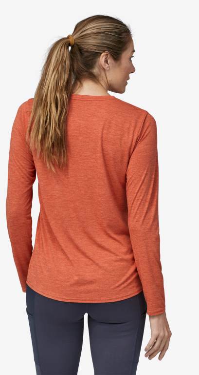 Camisas Patagonia Long-Sleeved CapileneÂ® Cool Daily Mujer Coral | fDNJNXvf