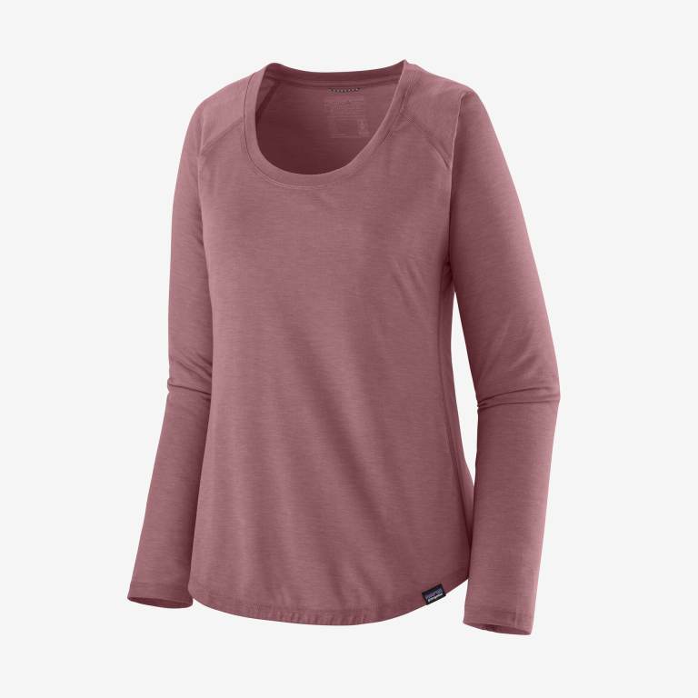 Camisas Patagonia Long-Sleeved CapileneÂ® Cool Trail Mujer Morados | soFWWDaS