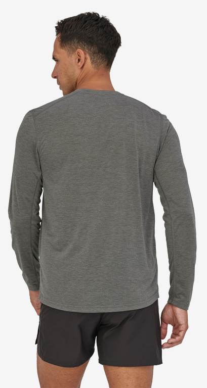 Camisas Patagonia Long-Sleeved CapileneÂ® Cool Trail Hombre Grises | we5t5VbM