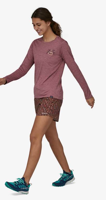 Camisas Patagonia Long-Sleeved CapileneÂ® Cool Daily Estampados - Lands Mujer Morados | xBfvZq91