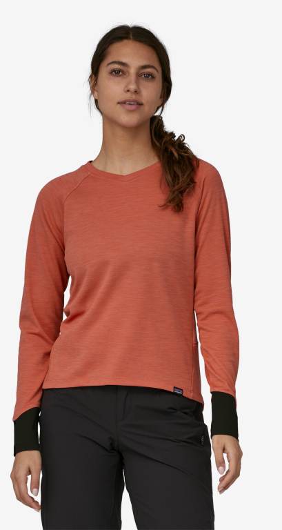 Camisas Patagonia Long-Sleeved Dirt Craft Mountain Jersey Mujer Coral | 2ipjGi71