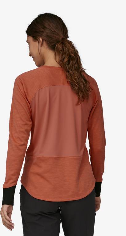 Camisas Patagonia Long-Sleeved Dirt Craft Mountain Jersey Mujer Coral | 2ipjGi71