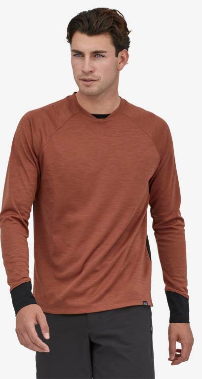 Camisas Patagonia Long-Sleeved Dirt Craft Mountain Jersey Hombre Marrom | mvwUkyb6