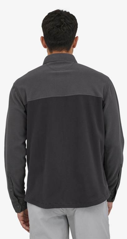 Camisas Patagonia Long-Sleeved Early Rise Snap Hombre Negros | DK8GRC0e