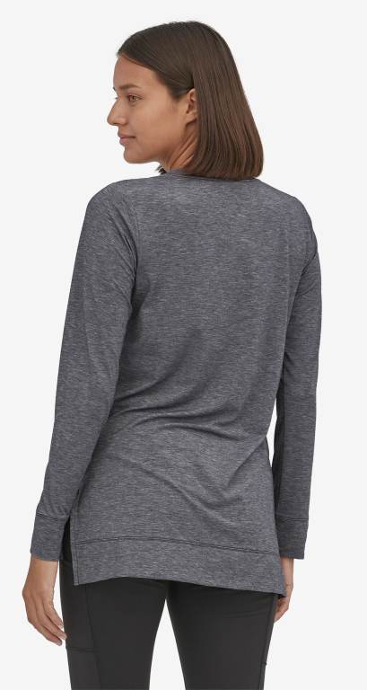 Camisas Patagonia Long-Sleeved Glorya Side-Slit Mujer Grises Marrom | 9kt4xCOo