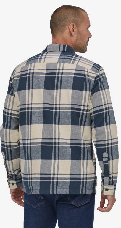 Camisas Patagonia Long-Sleeved Organic Algodon Midweight Fjord Flannel Hombre Azules | Ot5p7Lie